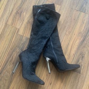 Vintage Versace Boots - Authentic